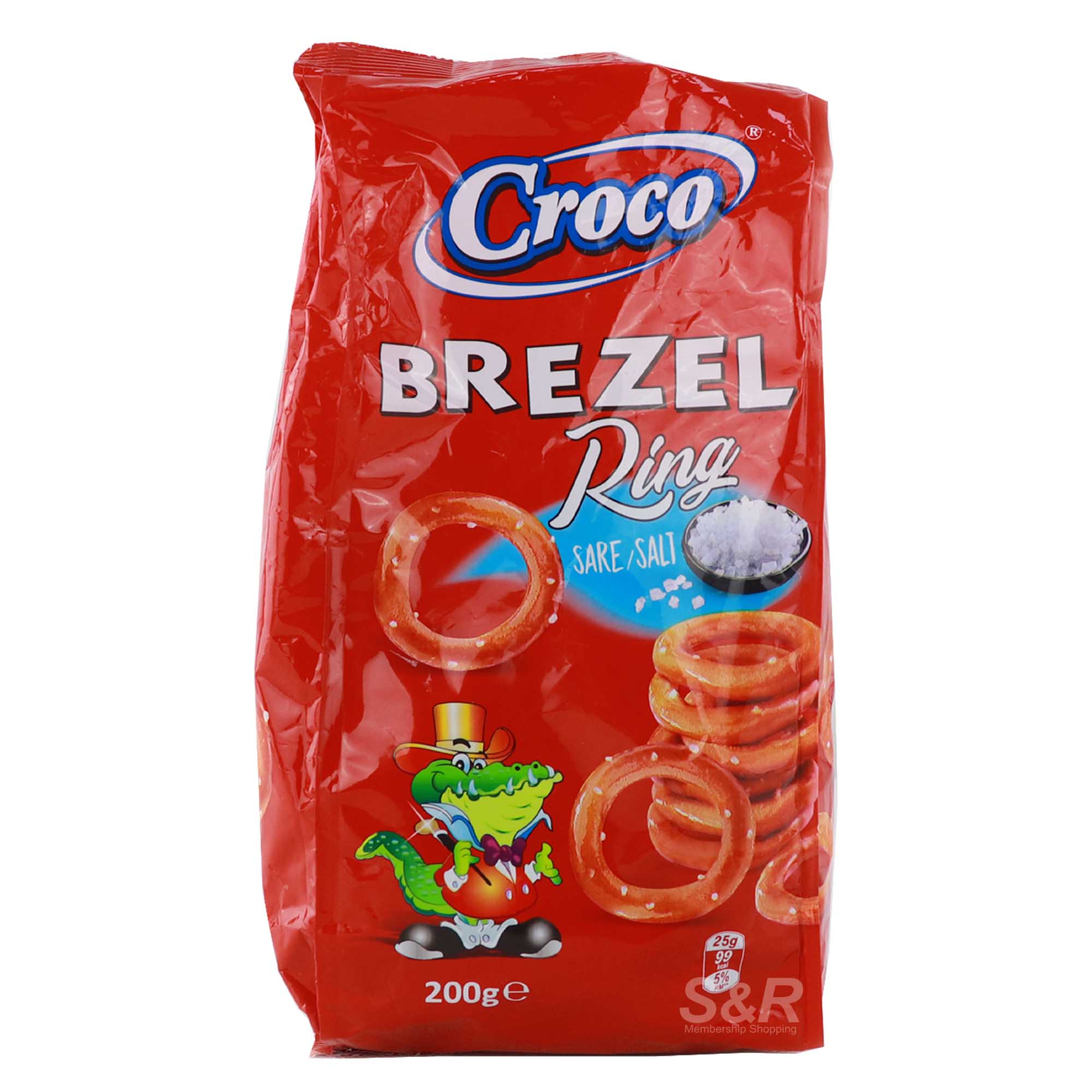 Croco Brezel Ring Salt Flavor 200g Croco Brezel Ring Salt Flavor 200g